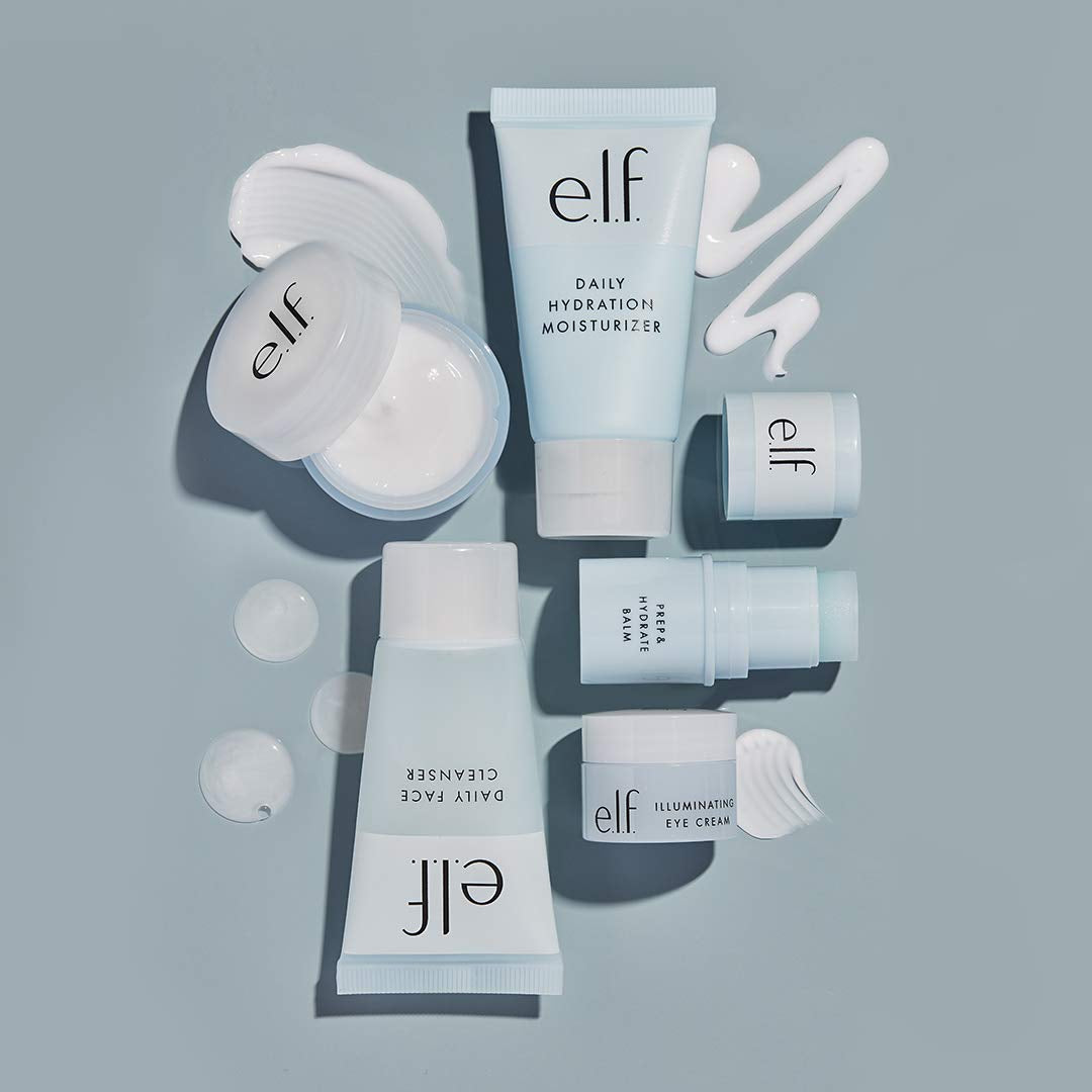 E.L.F. Jet Set Hydration Kit, Travel Friendly Hydrating Skincare Set, Face Cleanser, Balm, Moisturizer, Eye Cream & Night Cream, Vegan & Cruelty-Free Health & Beauty > Personal Care > Cosmetics > Cosmetic Tools > Skin Care Tools e.l.f.   
