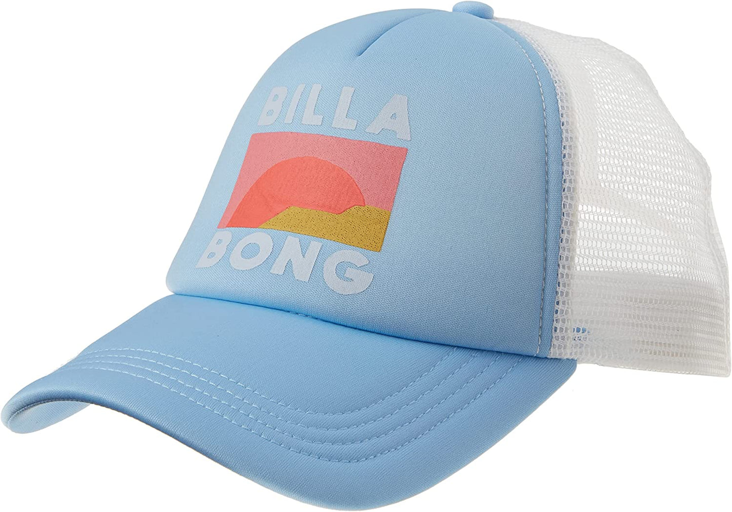Billabong Women'S across Waves Adjustable Trucker Hat Apparel & Accessories > Clothing Accessories > Hats Billabong Sweet Blue One Size 