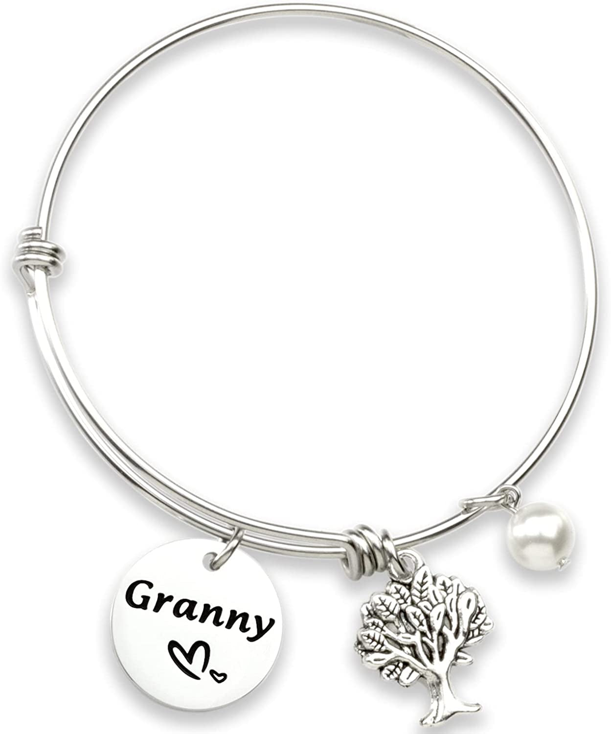 Hutimy Granny Gifts Bracelet for Women Jewelry for Granny Bangle Bracelets Jwelry Best Gift for Granny Bracelet Apparel & Accessories > Jewelry > Bracelets Hutimy Jewelry   
