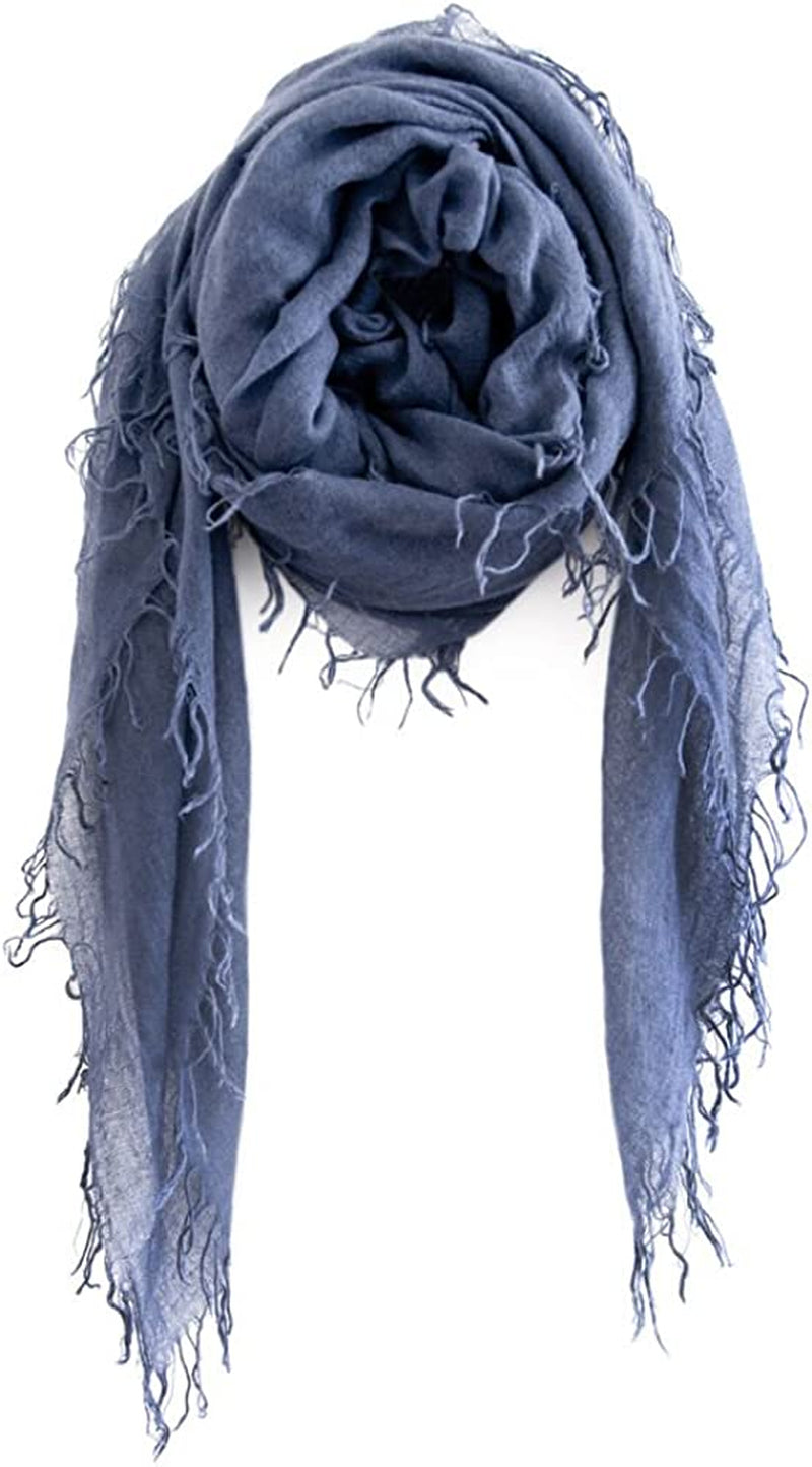 Chan Luu Cashmere & Silk Soft Scarf Apparel & Accessories > Clothing Accessories > Scarves & Shawls Chan Luu Indigo  