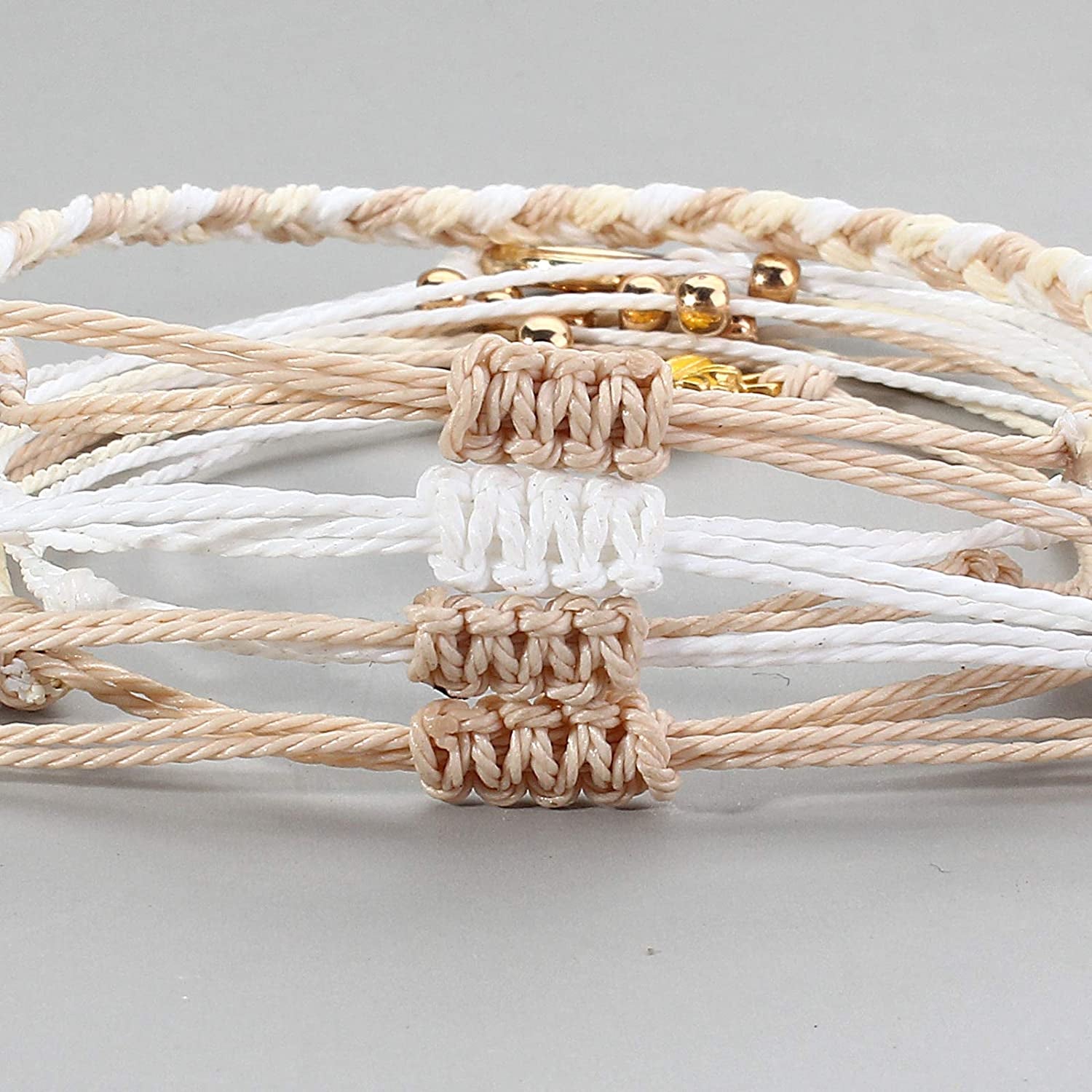 Sunflower String Bracelet Handmade Braided Rope Charms Boho Surfer Bracelet for Teen Girls Preteens Women Apparel & Accessories > Jewelry > Bracelets FANCY SHINY   