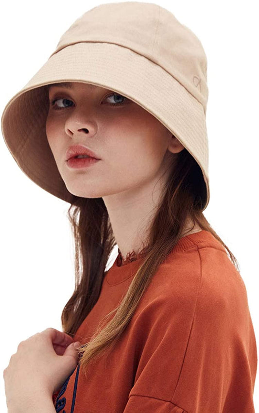CACUSS Women'S UPF 50+ Foldable Linen Hat Big Brim with Big Bowknot Apparel & Accessories > Clothing Accessories > Hats CACUSS   