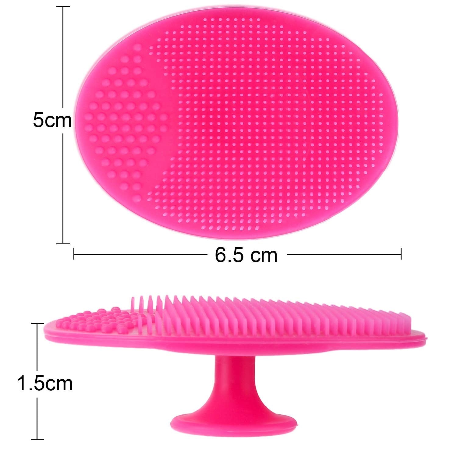 Face Scrubber,Soft Silicone Facial Cleansing Brush Wash Sponge Massage Pore Blackhead Removing Exfoliating Scrub for Sensitive Greasy Dry and All Kinds of Skin (Blue+Green) Health & Beauty > Personal Care > Cosmetics > Cosmetic Tools > Skin Care Tools REVEX   
