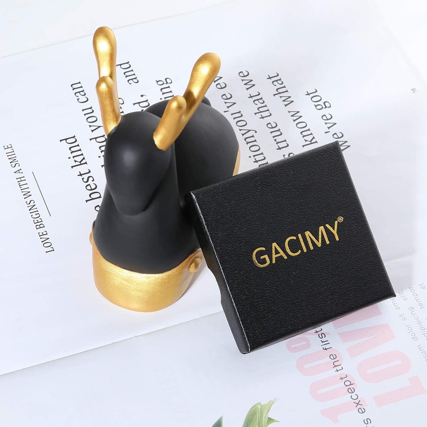 Gacimy Gold Hoop Earrings for Women 14K Real Gold Plated Hoops with 925 Sterling Silver Post Apparel & Accessories > Jewelry > Earrings Gacimy   