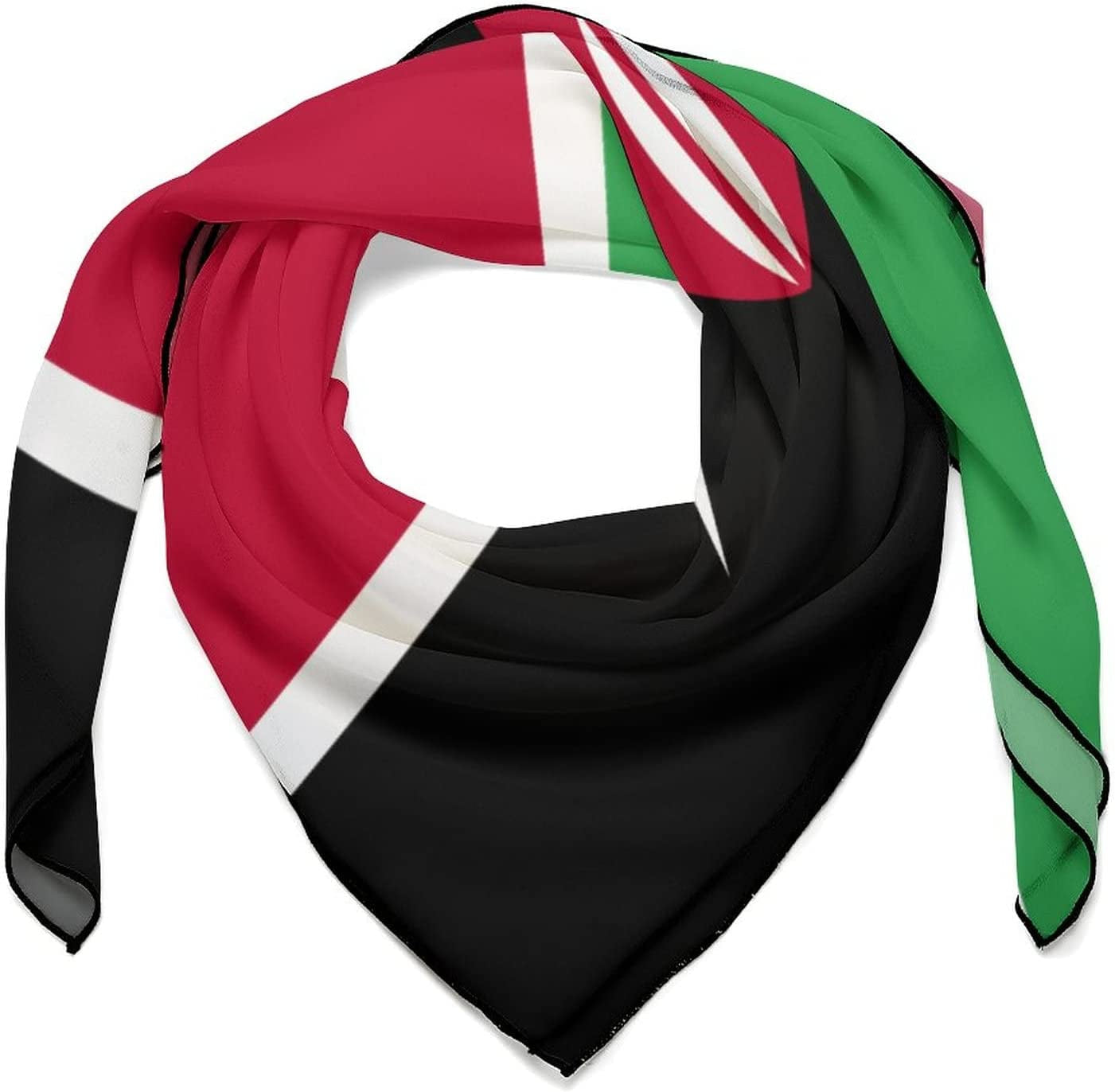 Buonota Ukrainian Flag Fashion Square Scarf Neck Scarf Head Scarf Shawl, Very Suitable for Events, Parties, Weddings, Travel, Birthday Gifts Apparel & Accessories > Clothing Accessories > Scarves & Shawls Buonota White-style-28  