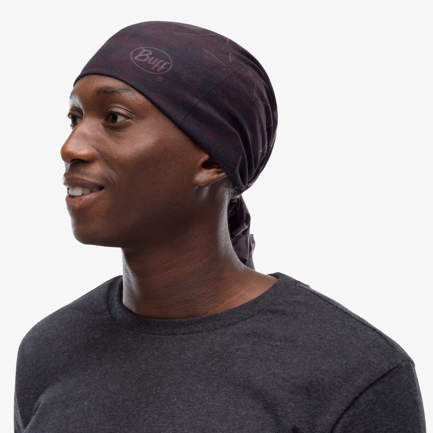 Buff Icarus Grey Multifunctional Bandana Women/Men - Made in Spain Apparel & Accessories > Clothing Accessories > Headwear BUFF   