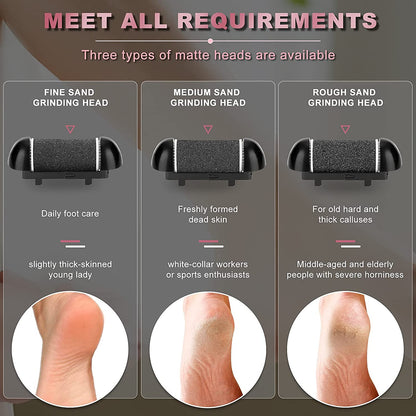 Electric Callus Remover for Feet with Rechargeable Waterproof 22 in 1 Professional Pedicure Kit,Foot Care Tools Wet & Dry Foot File for Dead Skin&Cracked Heel or Rough Hand with 3 Roller Heads 2 Speed Health & Beauty > Personal Care > Foot Care OTA   