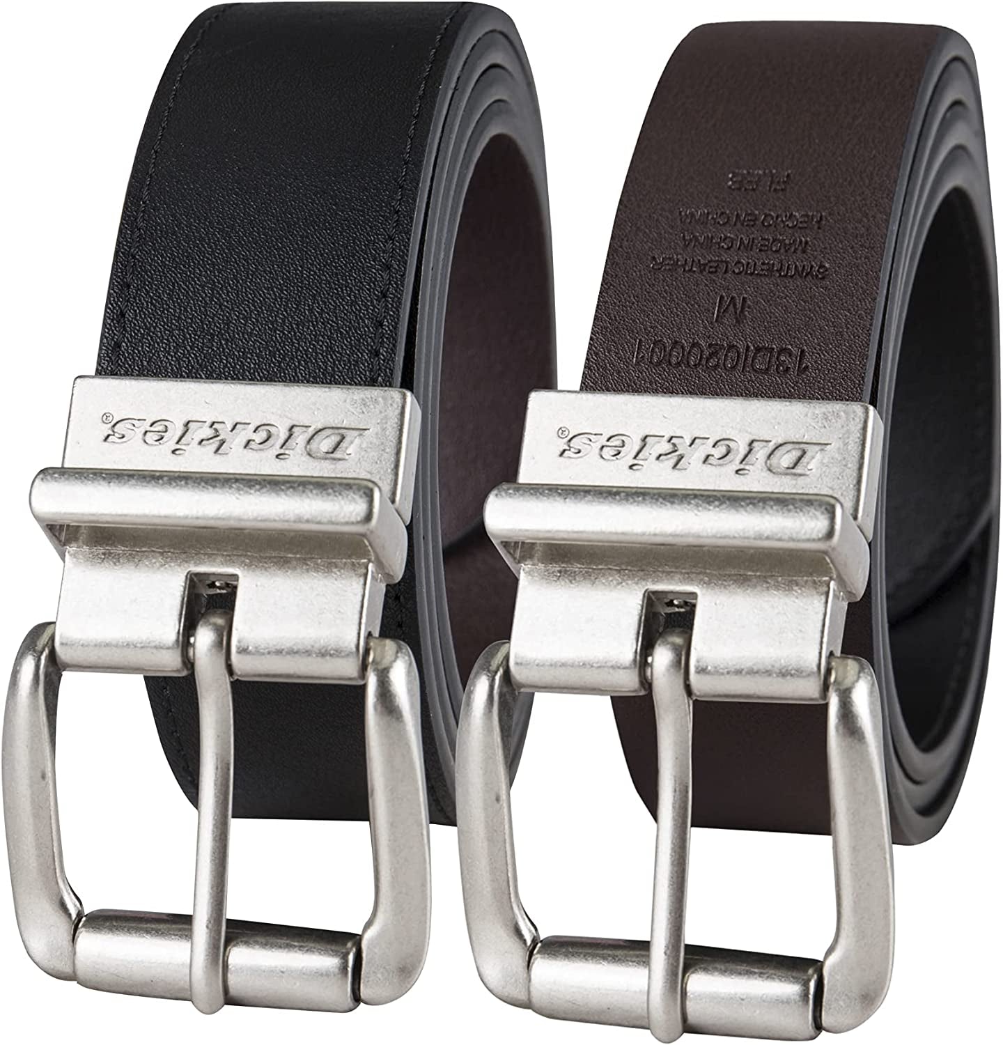 Dickies Women'S Reversible Belt Apparel & Accessories > Clothing Accessories > Belts Dickies Black/Brown Large 