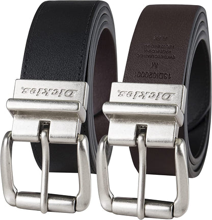 Dickies Women'S Reversible Belt Apparel & Accessories > Clothing Accessories > Belts Dickies Black/Brown Large 