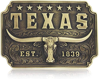 Montana Silversmiths Longhorn Collection Western Attitude Belt Buckle Apparel & Accessories > Clothing Accessories > Belt Buckles Montana Silversmiths Classic Texas Longhorn  