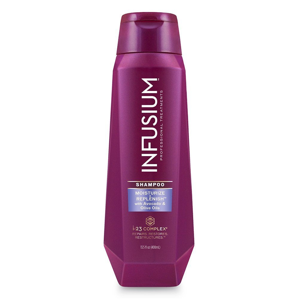 Infusium Professional Treatments Haircare - Moisturize + Replenish with Avocado & Olive Oils - Shampoo & Conditioner Set - Net Wt. 13.5 FL OZ (400 Ml) per Bottle - One Set Health & Beauty > Personal Care > Hair Care Infusium   