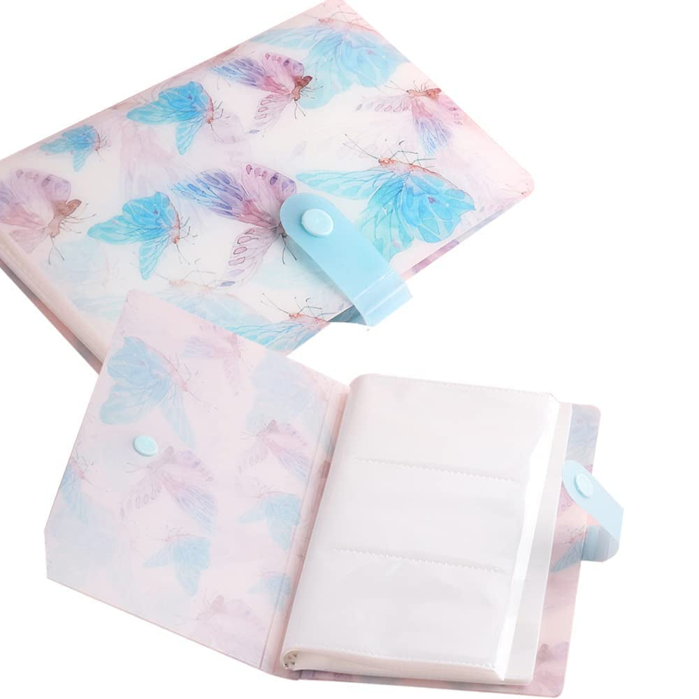Nail Art Sticker Decals Holder Storage Organizer Display Book Collecting Album, 80 Slots Empty Storage Holder, Easy Photo Album Manicure Nail Art Tools Health & Beauty > Personal Care > Cosmetics > Cosmetic Tools > Nail Tools ASVNRES ##--L  