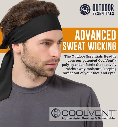 Tie Headband for Women, Men, & Kids - Karate Headband, Ninja Headbands, Tie Headbands for Muay Thai, Softball, Basketball, Sports & Tennis - Pirate & Athletic Headbands - Sweat Wicking Headband Apparel & Accessories > Clothing Accessories > Bandanas & Headties OutdoorEssentials   