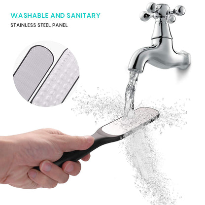 Feet Scrubber Dead Skin 5 Pack - KENED Foot File Callus Remover for Feet, Professional Pedicure Kit with 2 X Metal Foot Grater, 3 X White Double-Sided Pedicure Tools for Feet Care Health & Beauty > Personal Care > Foot Care KENED   