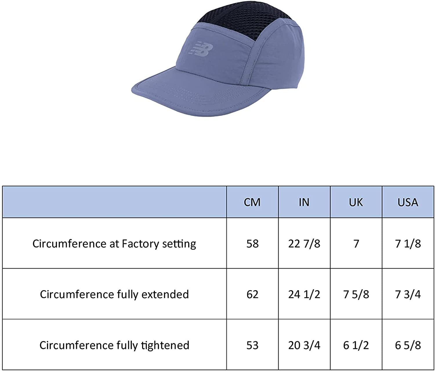 New Balance Men'S and Women'S Running Stash Hat Apparel & Accessories > Clothing Accessories > Hats New Balance   