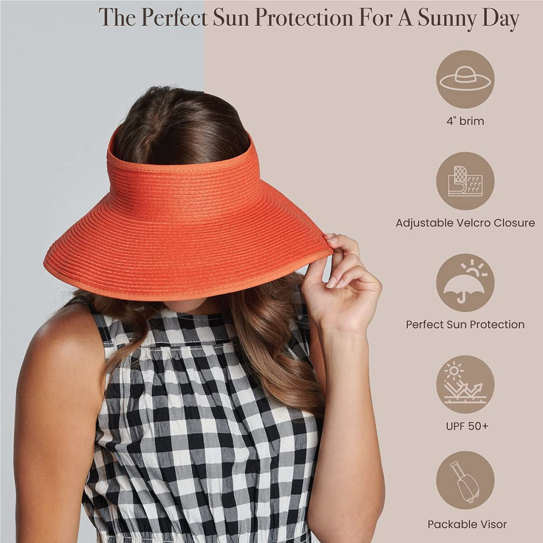 San Diego Hat Company Women'S UBV002OSORG, Orange, One Size Apparel & Accessories > Clothing Accessories > Hats San Diego Hat Co.   