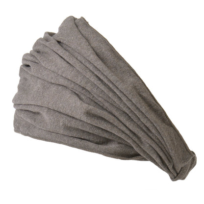 CHARM Casualbox | Organic Cotton Headband Pre-Tied Bandana Mens Womens Hairband Chemo Head Bands Navy Apparel & Accessories > Clothing Accessories > Bandanas & Headties CHARM Brown  