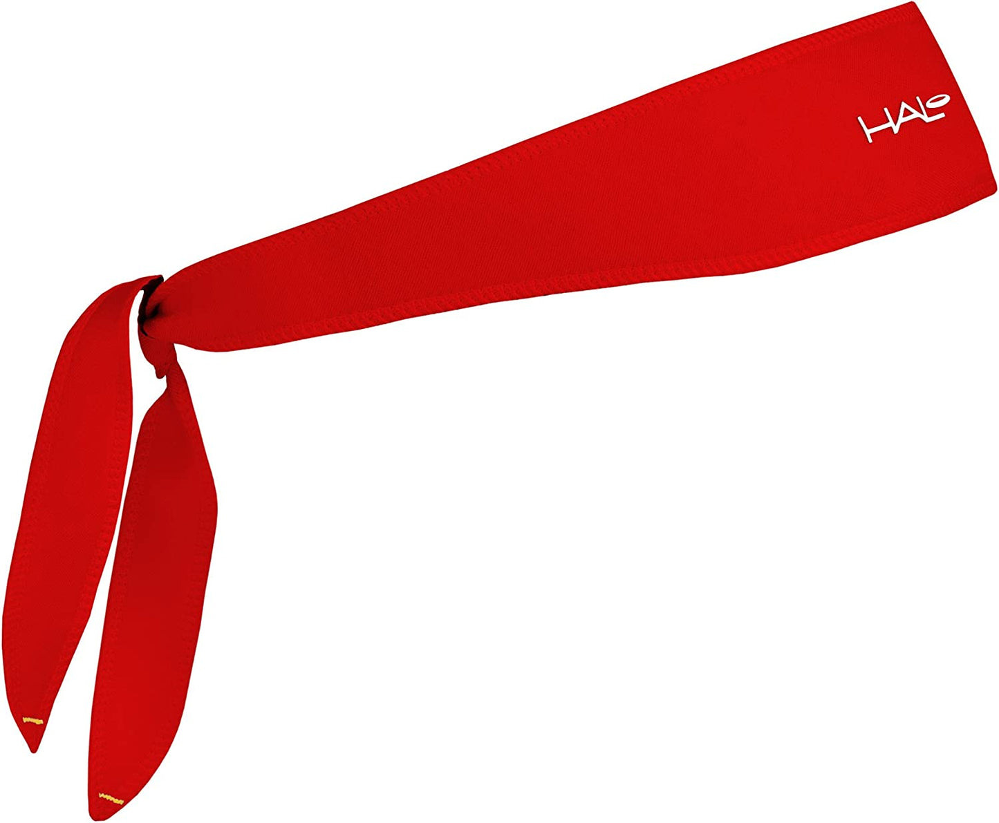 Halo Headband Halo I- Custom Fit- Tie Sweatband Pullover for Men and Women, No Slip with Moisture Wicking Dryline Fabric Apparel & Accessories > Clothing Accessories > Bandanas & Headties Halo Headband RED  