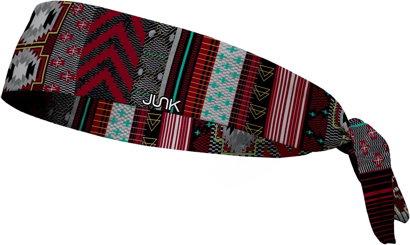 JUNK Brands Unisex Adult BAJA GRID FLEX TIE, MAROON, Regular Width US Apparel & Accessories > Clothing Accessories > Bandanas & Headties JUNK Brands   