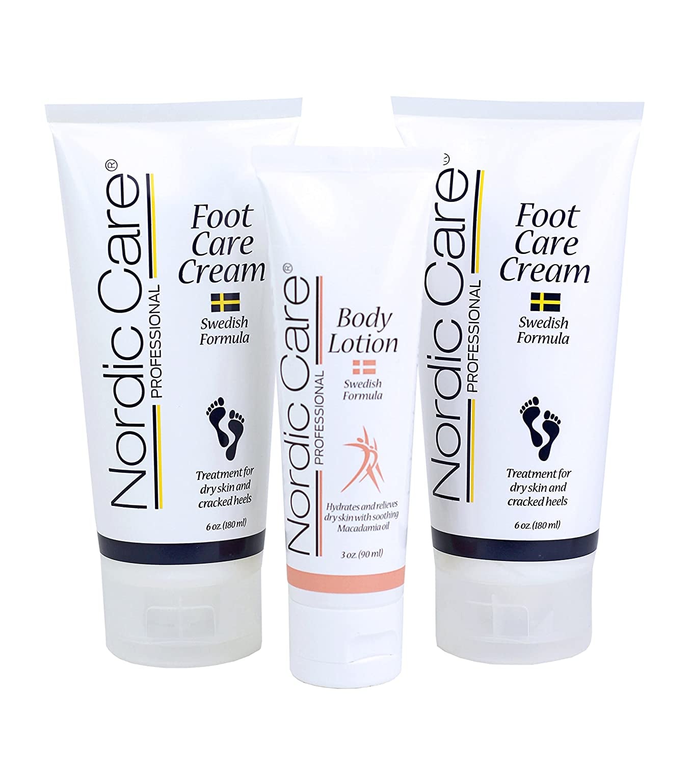 Foot Cream by Nordic Care 2 X 6Oz Tubes plus Body Lotion Health & Beauty > Personal Care > Foot Care Nordic Care   