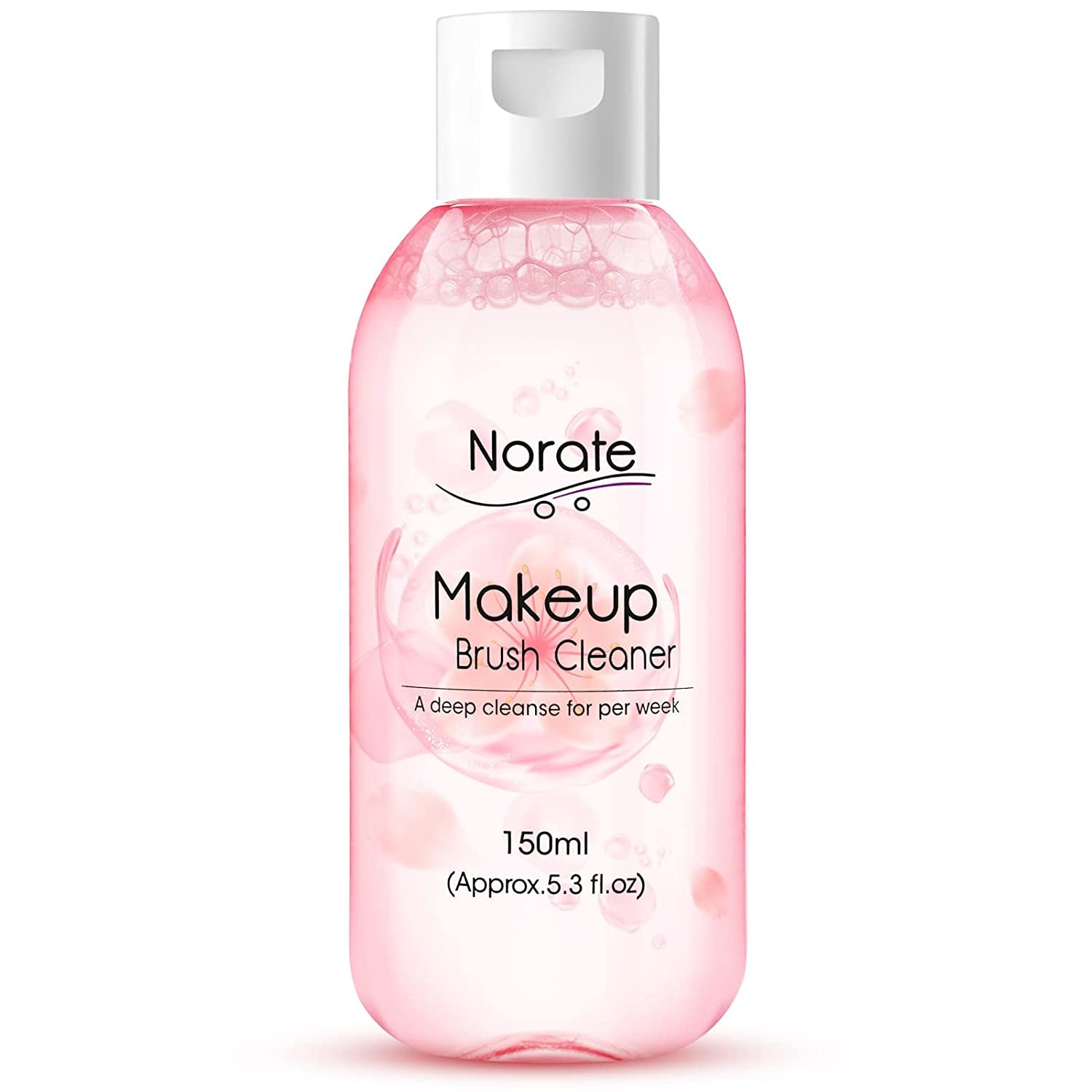 Brush Cleaning Mat, Silicone Makeup Cleaning Brush Scrubber Mat Portable Washing Tool Cosmetic Brush Cleaner with Suction Cup for Valentines Day Health & Beauty > Personal Care > Cosmetics > Cosmetic Tools > Makeup Tools Norate Cleaner-150ml  