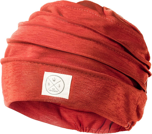 Be Sparkle Slouchy Headwraps, Cancer Headwear for Women Perfect for Chemo or Hair Loss Apparel & Accessories > Clothing Accessories > Headwear BS BE SPARKLE Orange  