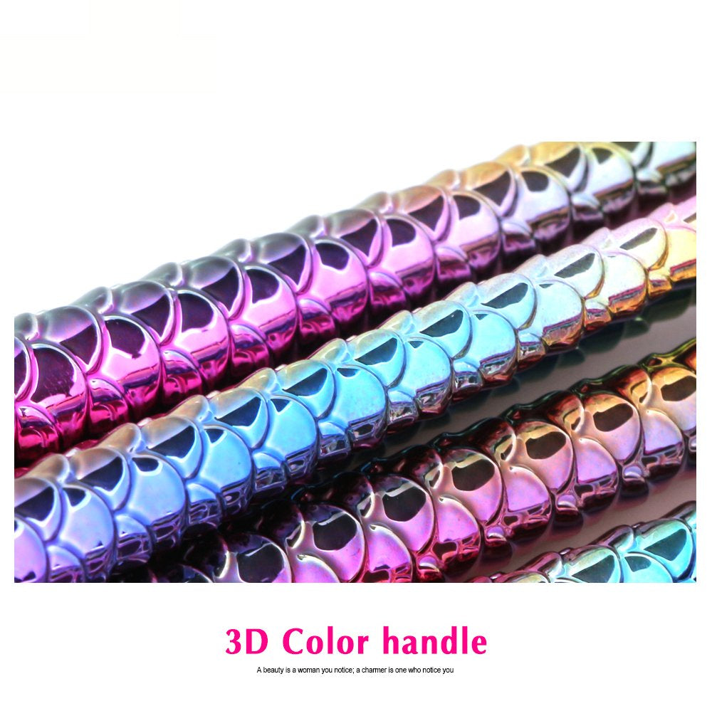 Tenmon 10 Pcs Mermaid Eye Makeup Brushes Set, Professional Eyeshadow Makeup Brushes Set with Soft Synthetic Hairs for Eyeshadow, Concealer, Eyeliner, Brow Blending, Highlighter Brush Tool Health & Beauty > Personal Care > Cosmetics > Cosmetic Tools > Makeup Tools Tenmon   