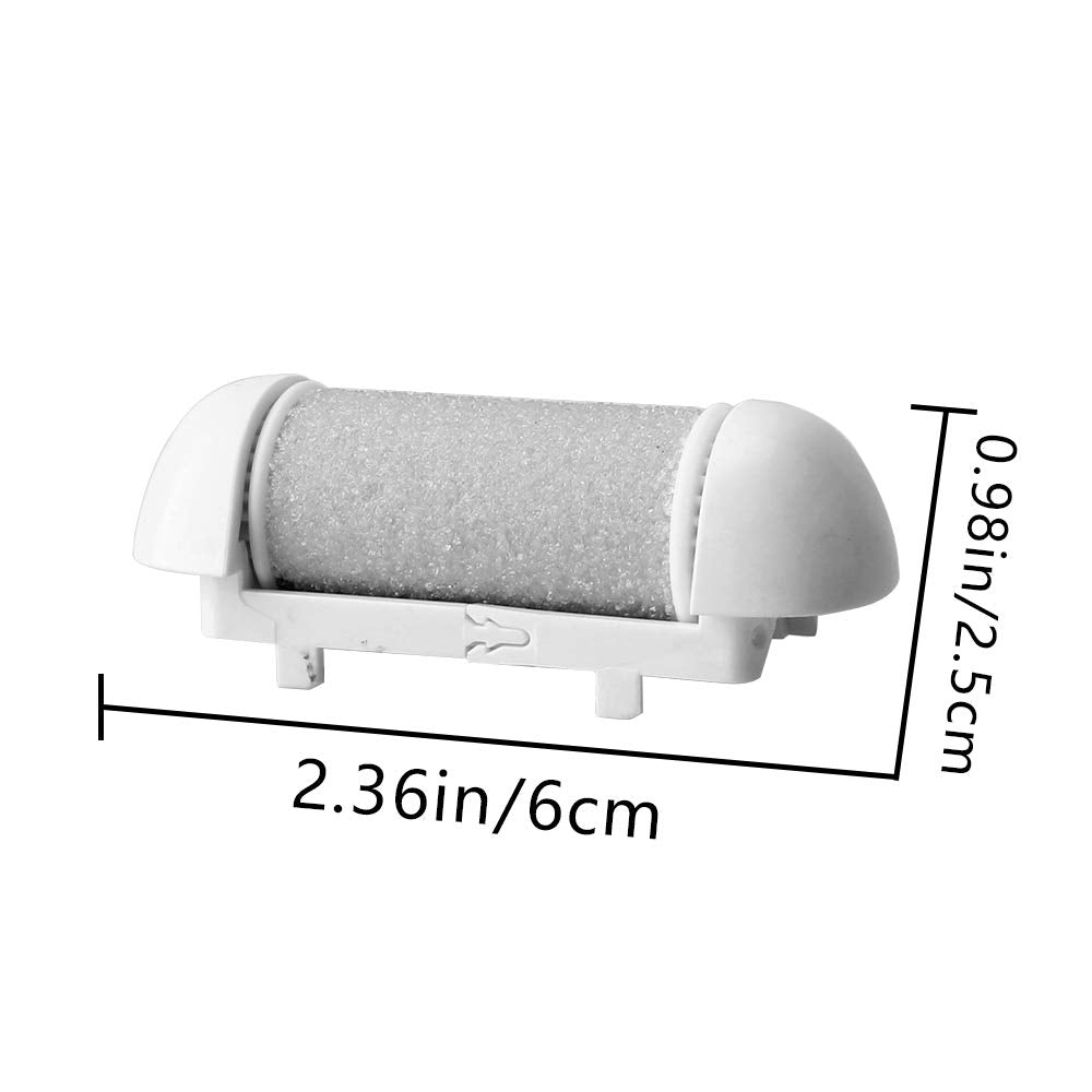 Electric Callus Remover Refill,Elmchee Perfect Refill 3 Same Rough Replacement Rollers Professional Feet Care Grinding Heads Pack of 3 (Grey) Health & Beauty > Personal Care > Foot Care Elmchee   