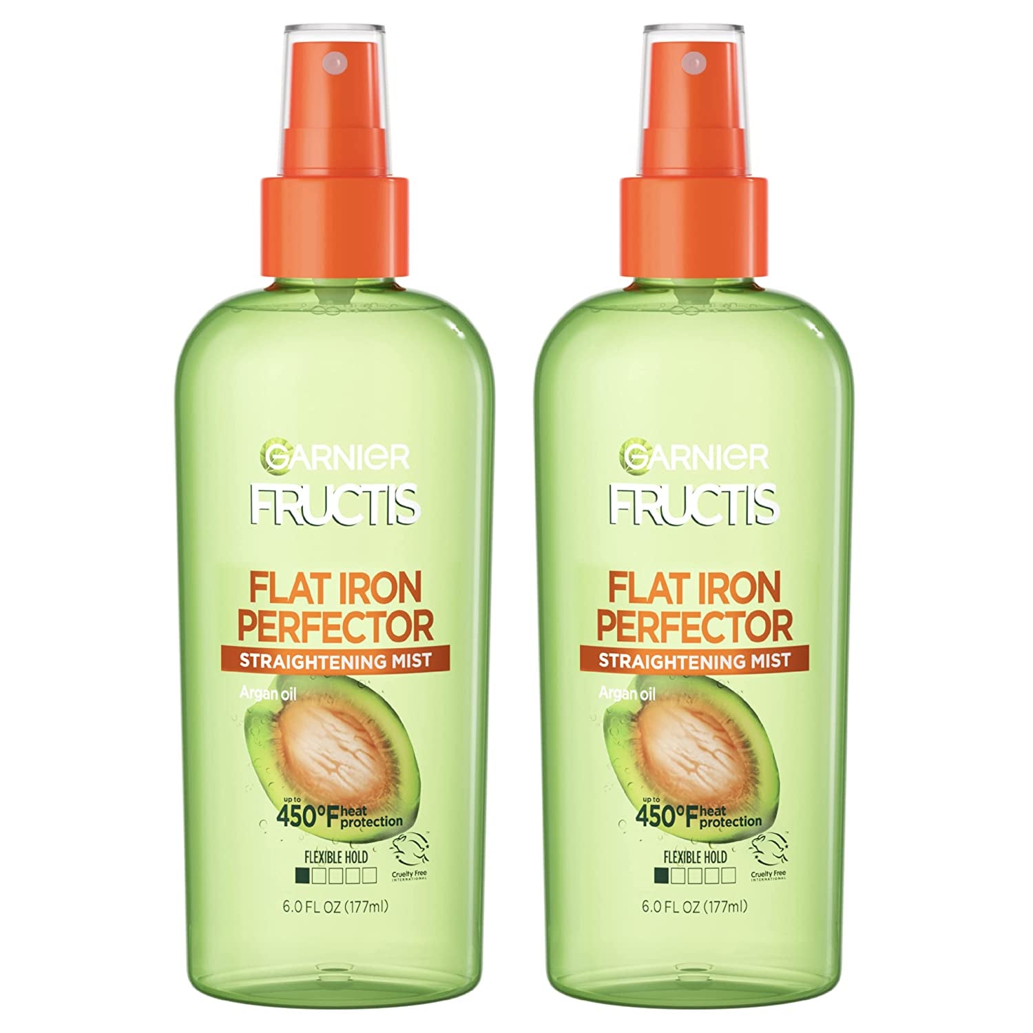 Garnier Hair Care Fructis Style Flat Iron Perfector Straightening Mist Sleek, 2 Count Health & Beauty > Personal Care > Hair Care Garnier Sleek 2 Count 