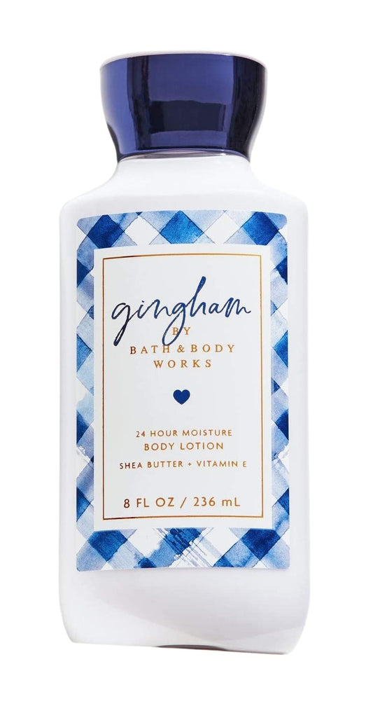 Bath and Body Works Signature Collection GINGHAM Super Smooth Body Lotion 8 Fl Oz / 236 Ml Health & Beauty > Personal Care > Cosmetics > Bath & Body Bath & Body Works   