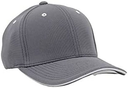 Universal M2 Contrast Flexfit® Cap Apparel & Accessories > Clothing Accessories > Headwear Pacific Headwear Graphite/White Small-Medium 