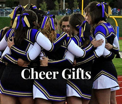 Cheer Charm Bracelet- Girls Infinity Love Adjustable Cheerleading Jewelry in Team Colors for Cheerleaders Apparel & Accessories > Jewelry > Bracelets Sportybella   