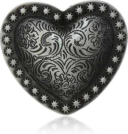 KDG Western Cowboy Belt Buckle for Belt Accessories Custom Buckle Apparel & Accessories > Clothing Accessories > Belt Buckles KDG Heart  