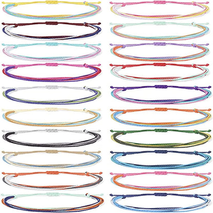 Choice of All String Bracelets for Teen Girls Boho Waterproof Bracelets Ankle Bracelets for Girls Christmas Gifts Wave Surfer Bracelets Summer Beach Anklets Apparel & Accessories > Jewelry > Anklets choice of all Light waves  