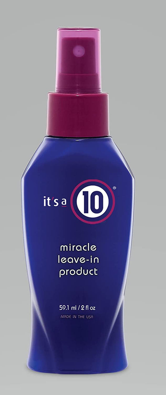 It'S a 10 Haircare Miracle Leave-In Product, 2 Fl. Oz. Health & Beauty > Personal Care > Hair Care It's A 10 2 Fl Oz (Pack of 1)  