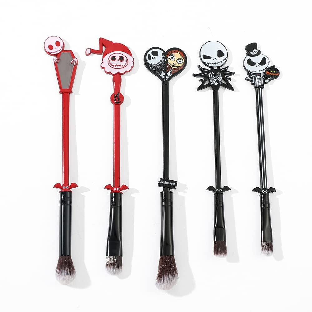 8Pcs Makeup Brushes Set,Wechip Moon Magical Sailor Cosmetic Brush Tool for Eyebrow Face Powder Foundation Blending Blush Concealer Health & Beauty > Personal Care > Cosmetics > Cosmetic Tools > Makeup Tools WeChip Nightmare Before Christmas  