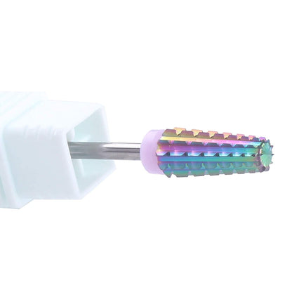 MZCMSL 5 in 1 Carbide Nail Bit - Fast Remove Acrylic or Gel,3/32 Shank Tapered Barrel Bit - Two Way Rotate Use for Both Left and Right Handed,Nail Tool (3Xc,Multicolor) Health & Beauty > Personal Care > Cosmetics > Cosmetic Tools > Nail Tools MZCMSL   