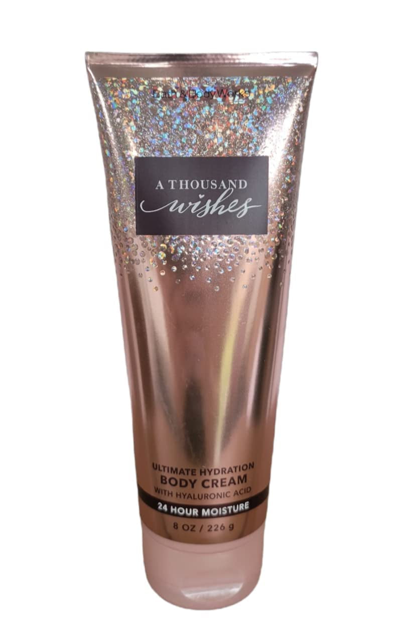 Bath & Body Works a Thousand Wishes Ultimate Hydration Body Cream, 8 Ounce Health & Beauty > Personal Care > Cosmetics > Bath & Body Bath & Body Works   