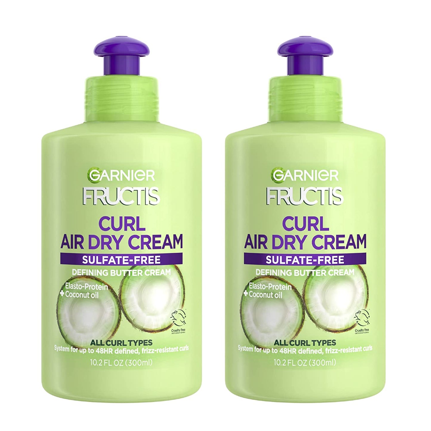 Garnier Hair Care Fructis Curl Nourish Butter Cream Leave-In Conditioner, 10.2 Ounce (Pack of 2) Health & Beauty > Personal Care > Hair Care Garnier 10.2 Fl Oz (Pack of 2)  