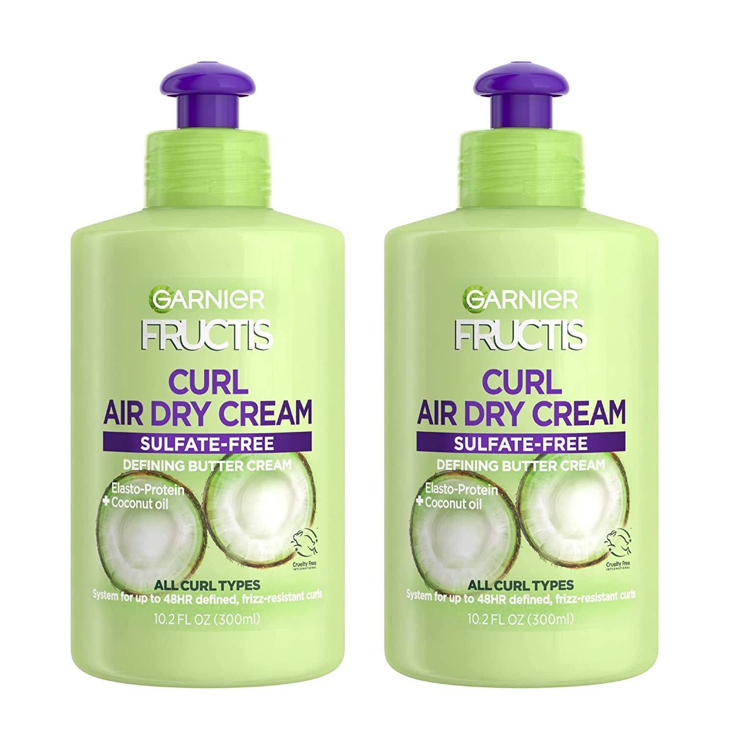 Garnier Hair Care Fructis Curl Nourish Butter Cream Leave-In Conditioner, 10.2 Ounce (Pack of 2) Health & Beauty > Personal Care > Hair Care Garnier 10.2 Fl Oz (Pack of 2)  