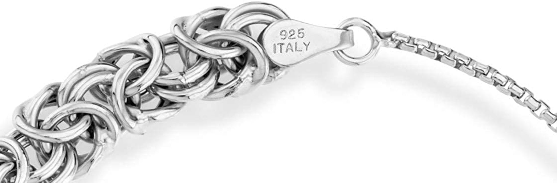 Miabella 925 Sterling Silver Italian Byzantine Bolo Bracelet for Women, Adjustable Bracelet Handmade in Italy Apparel & Accessories > Jewelry > Bracelets Miabella   