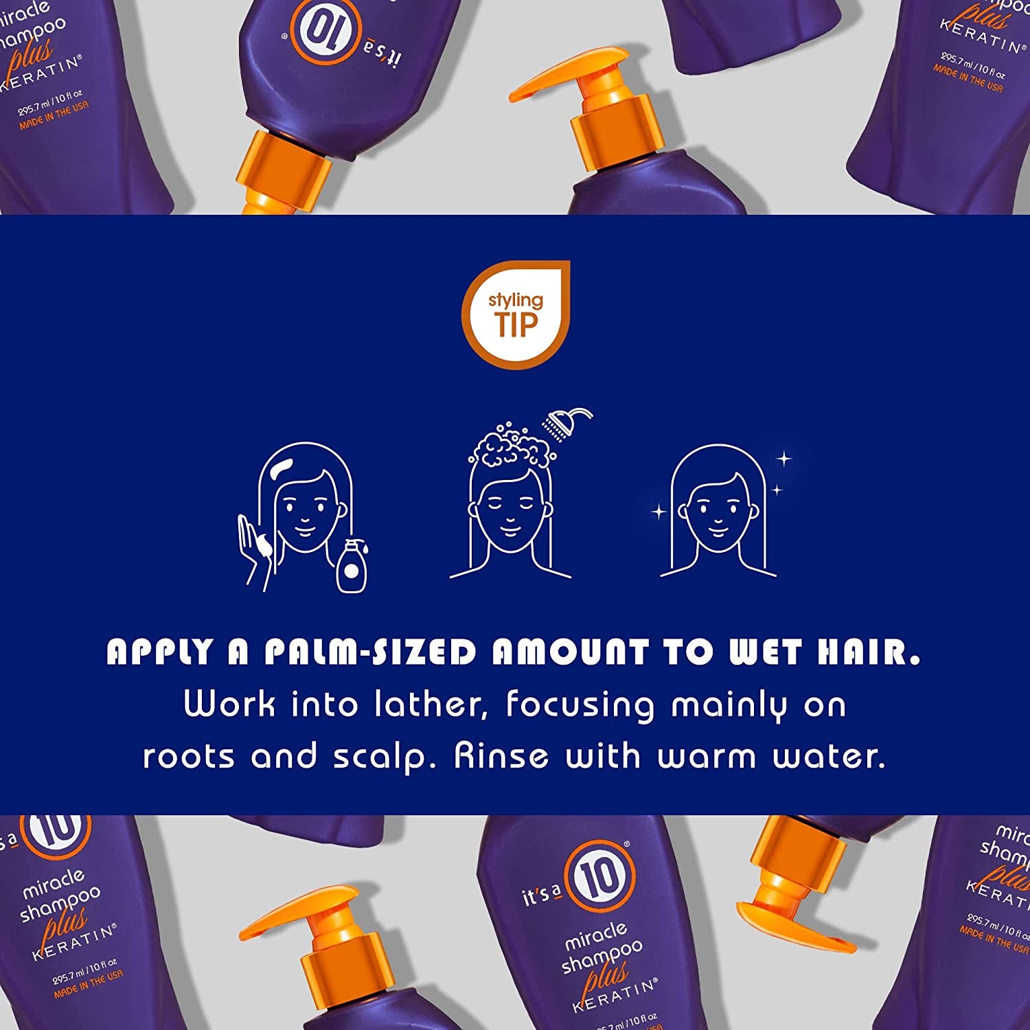 It'S a 10 Haircare Miracle Shampoo W/Keratin - 10 Oz. - 1Ct Health & Beauty > Personal Care > Hair Care It's a 10 Haircare   
