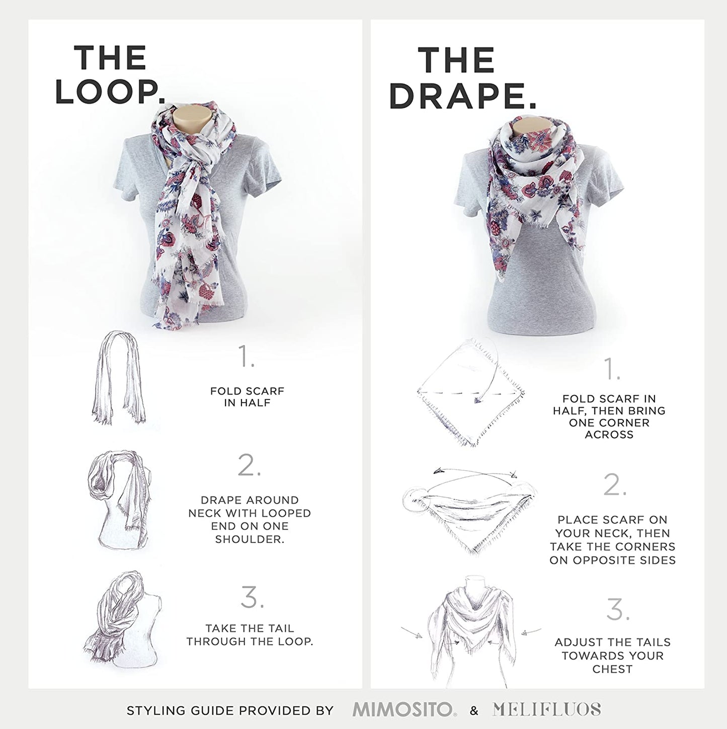 Scarf for Women Lightweight Geometric Fashion Spring Fall Winter Scarves Shawl Wraps Apparel & Accessories > Clothing Accessories > Scarves & Shawls MELIFLUOS DESIGNED IN SPAIN   