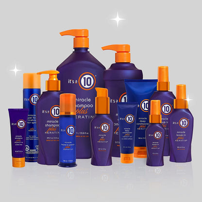 It'S a 10 Haircare Miracle Leave-In plus Keratin Spray, 10 Fl. Oz (10 Fl. Oz (Pack of 4)) Health & Beauty > Personal Care > Hair Care it's a 10   