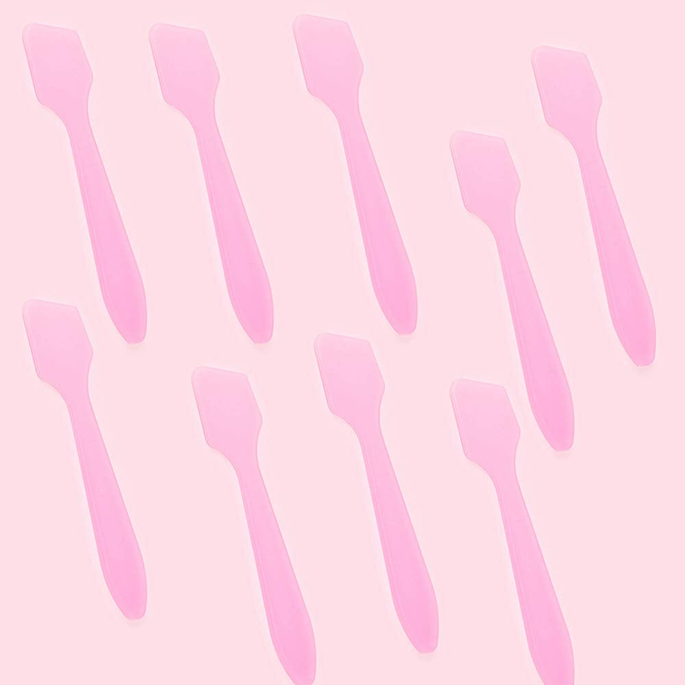 GBSTORE 50Pcs Mini Cosmetic Spatula Facial Cream Spatulas Mask Cream Stick Make up Face Beauty DIY Tool for Mixing and Sampling(Pink) Health & Beauty > Personal Care > Cosmetics > Cosmetic Tools > Skin Care Tools GBSTORE   
