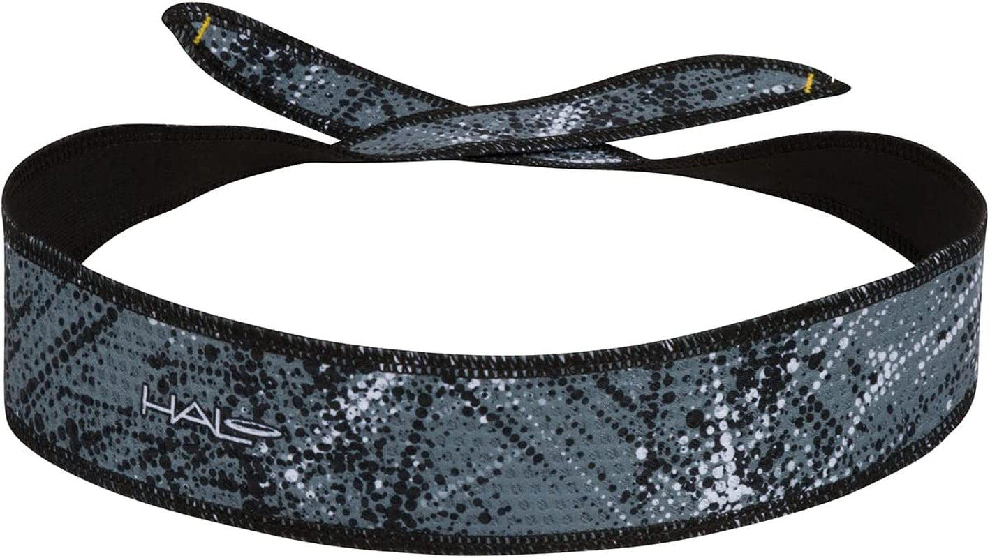 Halo Headband Halo I- Custom Fit- Tie Sweatband Pullover for Men and Women, No Slip with Moisture Wicking Dryline Fabric Apparel & Accessories > Clothing Accessories > Bandanas & Headties Halo Headband SPLATTER  