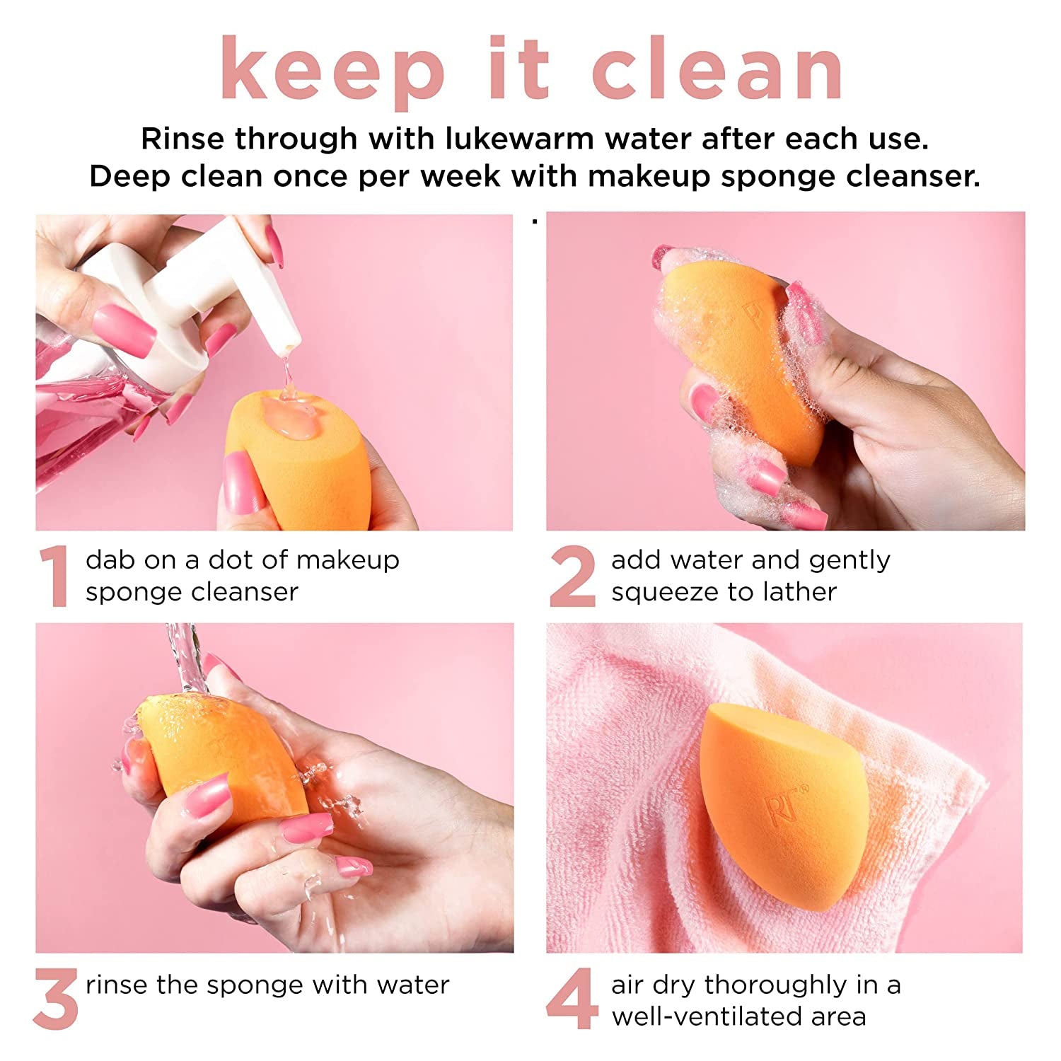 Real Techniques Miracle Complexion Assorted Beauty Sponges Makeup Blender, for Blending & Sculpting, Full Coverage, Professional Makeup Tool, Cruelty Free, Vegan, Latex Free, 6 Piece Sponge Set Health & Beauty > Personal Care > Cosmetics > Cosmetic Tools > Makeup Tools Real Techniques   