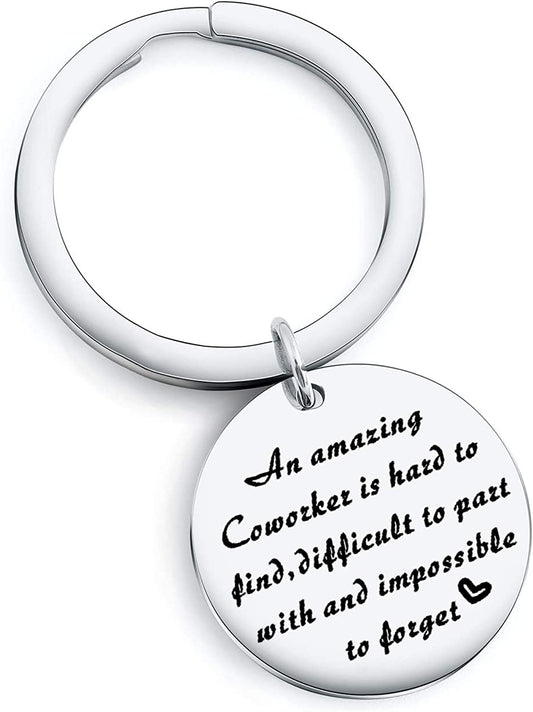 Tzrnhm Blossom an Amazing Coworker Is Hard to Find Difficult to Part with and Impossible to Forget Bangle Keychain Gfts for Coworkers,Business Partner,Boss,Friends Apparel & Accessories > Jewelry > Bracelets TzrNhm Blossom Keychain  