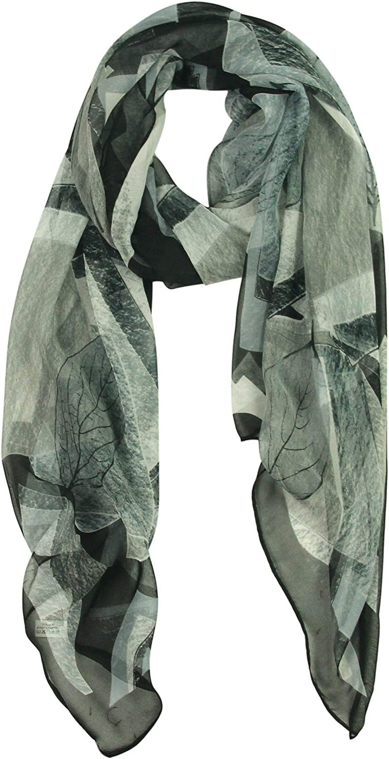 Long Chiffon Fashion Scarf - Pantonight Lightweight Chiffon Sheer for Women Apparel & Accessories > Clothing Accessories > Scarves & Shawls PANTONIGHT No.781  