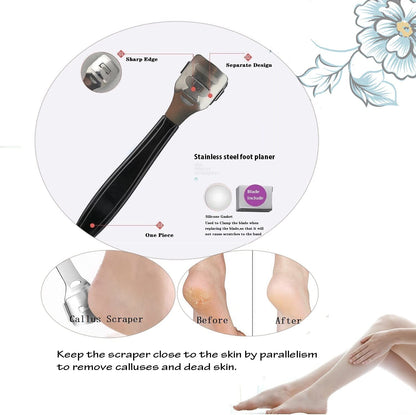 Professional Pedicure Tools Set, 26 in 1 Stainless Steel Foot Care Kit Foot Rasp Dead Skin Remover Pedicure Kit,Foot File Kit Foot Callus Remover, for Men Women Travel Health & Beauty > Personal Care > Foot Care ORBET   